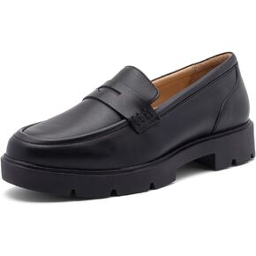 ABEO Women's Boulevard Metatarsal Loafers | Orthotic Shoes | Leather Loafers | Built-in Orthotic Insole | Metatarsal Shoes
