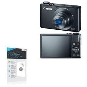 BoxWave Screen Protector Compatible with Canon Powershot S110 - ClearTouch Crystal (2-Pack), HD Film Skin - Shields from Scratches