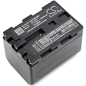 Replacement Battery for Sony DCR-PC110 DCR-TRV740 DCR-TRV22 DCR-TRV530 DCR-TRV39 DCR-TRV730 DCR-TRV38 DCR-TRV360 CCD-TRV108 DCR-TRV330 CCD-TRV128 DCR-PC120BT NP-FM71 NP-QM71 NP-FM70 NP-QM70 (3200mAh)