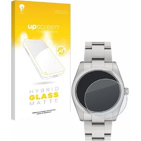 Matte Screen Protector Glass Film Compatible with Rolex Oyster Perpetual 34 - Anti-Glare, Anti-Fingerprint, 9H Glass Protection