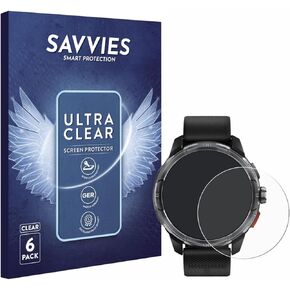 6 حزمة شاشة واقي متوافق مع Haylou Solar Ultra Film Clear