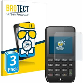 Anti-Glare Glass Screen Protector Matte Compatible with Pax D190 (3 Pack) - Anti-Scratch 9H Protection Film