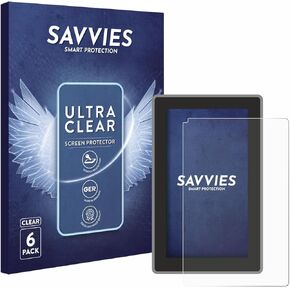 6 Pack Screen Protector Compatible with Lamto 7" RC18 Protection Film Clear