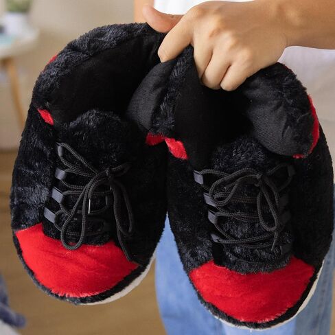 Yours 2 Keep Sneaker Slipper Collection - Soft Plush Sneakerhead Gifts Unisex One Size in Saudi Arabia