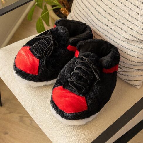 Yours 2 Keep Sneaker Slipper Collection - Soft Plush Sneakerhead Gifts Unisex One Size in Saudi Arabia