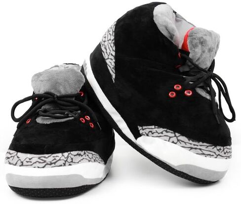 Yours 2 Keep Sneaker Slipper Collection - Soft Plush Sneakerhead Gifts Unisex One Size in Saudi Arabia
