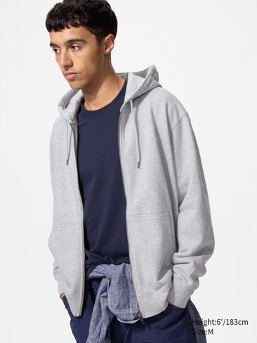 Uniqlo Sweat Full-zip Hoodie in Kuwait
