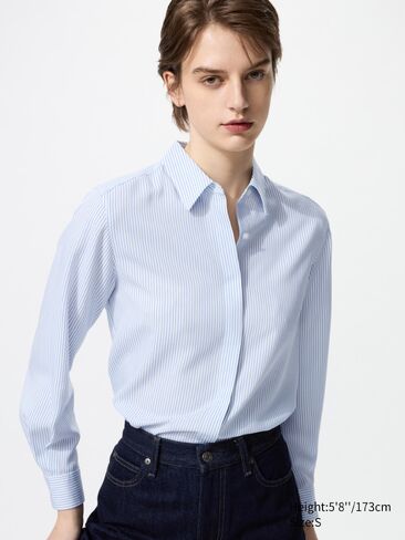 Uniqlo Rayon Blouse | مخطط in Kuwait