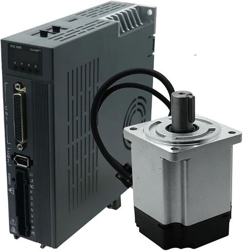 750W Ac Servo Motor Kit 2.4N 220V 3000rpm with 17bit Absolute Encoder Supports +ECX-20EL08 Driver for Computerized Numerical Control Engraver(750W 220V with Brake) in Saudi Arabia