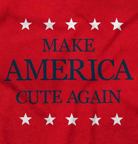 Brisco Brands Make America Cute Again Election Baby Romper Boys or Girls in Saudi Arabia