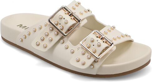 MIA Women's Brooklyn Studded Slide Sandals in Saudi Arabia