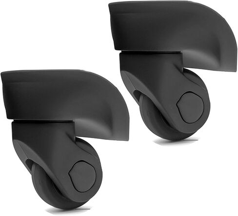 1PAIR LUGGAGE WEELS FIRCASE ROLDWARD HARWWARE ARNERSING 360 درجة سبينر العجلات الثقيلة in Kuwait
