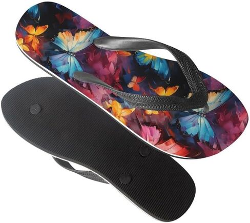 Women Camouflage Flip Flop Sandal, Sunflower Tulip Summer Lightweight Slippers Print Hawaii Holiday Thong Sandals in Saudi Arabia