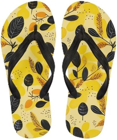 Women Camouflage Flip Flop Sandal, Sunflower Tulip Summer Lightweight Slippers Print Hawaii Holiday Thong Sandals in Saudi Arabia