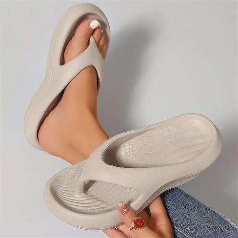 Flip Flops بدعم القوس للنساء الصنادل اللفافة اللفافة الأصغر سنا للنساء لدعم القوس المشي وسادة الصلفية الناعمة شريحة الصيف مريحة شاطئية أحذية الراحة in Kuwait