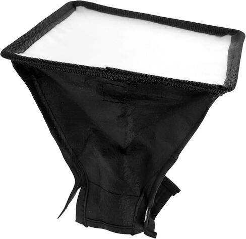 Flash Diffuser Softbox لضوء الكاميرا مصباح فلاش محمول عاكس خفيف الوزن من السهل تثبيت ملحق التصوير الفوتوغرافي المريح in Saudi Arabia