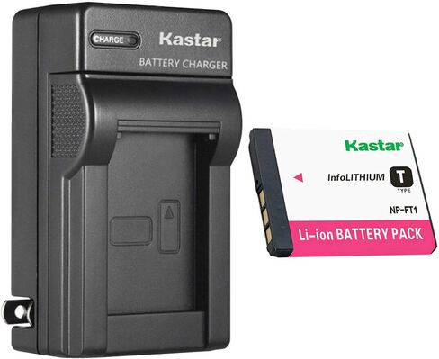 Kastar 2-Pack Battery and AC Wall Charger Replacement for Sony Cyber-Shot DSC-M1, Cyber-Shot DSC-M2, Cyber-Shot DSC-T1, Cyber-Shot DSC-T3, Cyber-Shot DSC-T3/B, Cyber-Shot DSC-T3S, Cyber-Shot DSC-T5 in Kuwait