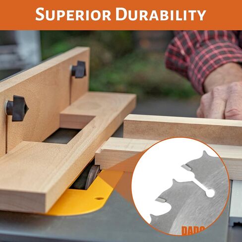 10 '' مجموعة Dado Blade Set ، 24 Tooth ، 5/8 بوصة Arbor ، 23 قطعة in Saudi Arabia