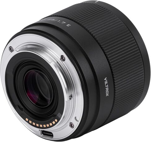 VILTROX 25mm F1.7 Auto Focus Lens APS-C E-Mount Large Aperture Camera Lens for E-Mount Camera a6600 a6700 ZV-E10 FX30 FX3 A7C A7RII A7SIII A7II A7III A7RIII A7IV A7RIV A7RV A9 ZVE1 A7CR in Kuwait