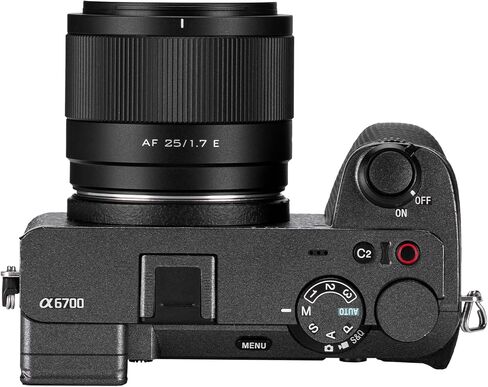 VILTROX 25mm F1.7 Auto Focus Lens APS-C E-Mount Large Aperture Camera Lens for E-Mount Camera a6600 a6700 ZV-E10 FX30 FX3 A7C A7RII A7SIII A7II A7III A7RIII A7IV A7RIV A7RV A9 ZVE1 A7CR in Kuwait