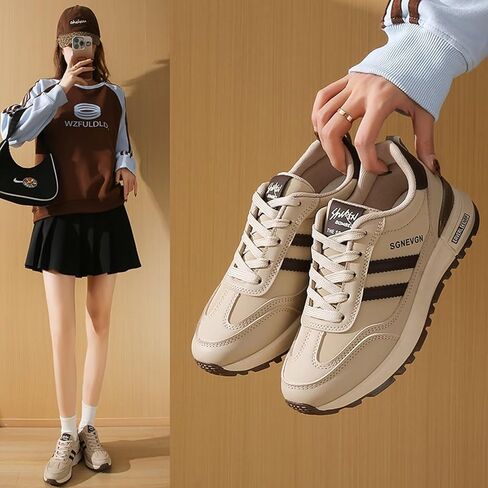 Women's Running Shoes Shock Absorbing Walking Shoes Mesh Sport Sneakers Platform Women Shoes Casual in Saudi Arabia