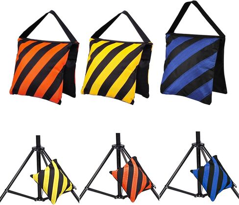 Heavy Duty Sandbag Backdrop Photography Weights Saddlebag Sand Bag Photography Equipment for Photo Studio Light Stand in Saudi Arabia