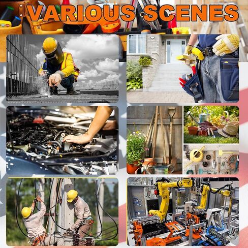 Zip Tie Holder Cable Tie Holder Organizer Multi-Colored Portable Carabiner Keychain Clip One-Hand Access Auto-Reset Clip High-Visibility for Pro-Grade Safety Storage 8 Pack (Khaki) in Kuwait