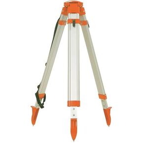 Professional Surveying Tripod, Heavy-Duty Aluminum Construction, Quick-Clamp System with Dome Head
