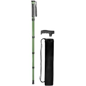 Camera Monopod Lightweight Photography Stick for Travel 10kg Load Capacity 155cm Height Aluminum Alloy (Green)