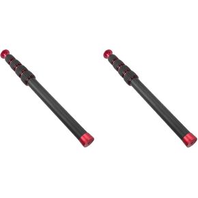 2pcs camera monopod تمديد ترايبود قضيب LR - 255 سبيكة الألومنيوم ترايبود monopod أنبوب تمديد monopod