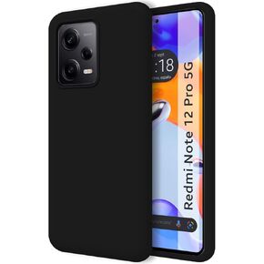Ultra Soft Liquid Silicone Case for Xiaomi Redmi Note 12 Pro 5G Pink