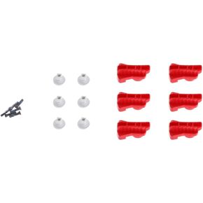 أجزاء بدون طيار كاميرا الطائرات بدون طيار لـ DJI Matrice 600 Series Red Rotatable Clamp Kit