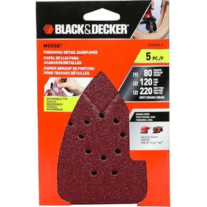 MOUSE SANDPAPER ASSTD5SH