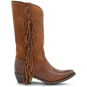 Frye Women's FR40809 Sacha Tall Fringe