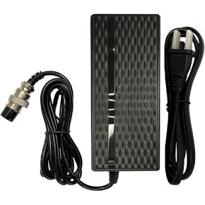 Burromax Battery Charger, 24V 4A for Lithium Ion Battery, Replacement for TT350R Electric Mini Bike, Part #19015