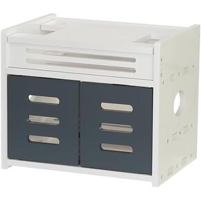 Solid Wood Router Storage Box WiFi Shelf cat Storage Row Living Room Set-top Box Rack Cover Box Cord Box Storage