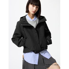 Uniqlo Cotton Blend Short Parka