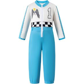 Baby Boy 1st 2nd Birthday Outfit Car Driver Jumpsuit Romper Cake Smash Photoshoot Outfit
