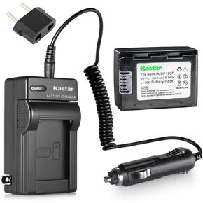 Kastar Battery (1-Pack) and Charger Kit for IA-BP105R and Samsung HMX-F80 HMX-F90 HMX-F800 HMX-F900 SMX-F50 SMX-F53 SMX-F54 SMX-F500 SMX-F501 SMX-F530 SMX-F70 SMX-F700 HMX-H300 H303 H304 H305 HMX-H320