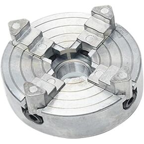 Chuck Z011A 4 Jaws Lathe Chuck Steel Mini Chuck Power Chuck Holder Hole Machining for Lathe Machine