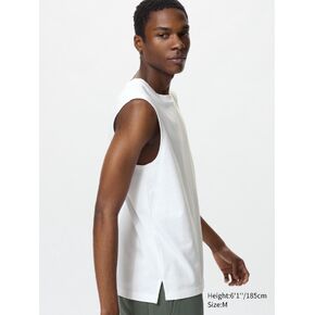 Uniqlo AIRism Cotton T-Shirt | Sleeveless