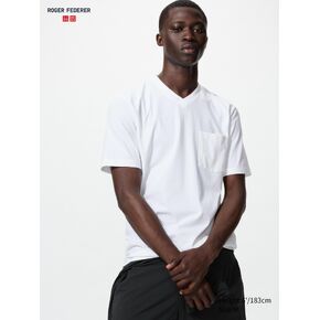 Uniqlo AIRism Cotton T-Shirt | V-Neck