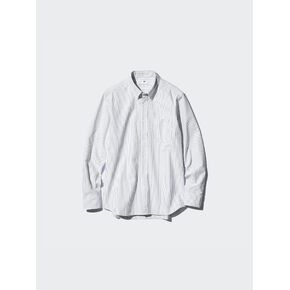 Uniqlo Oxford Slim Shirt | Striped