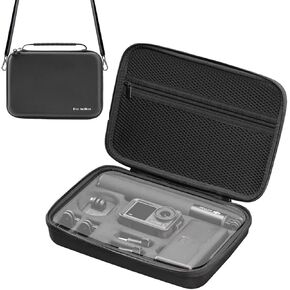 Waterproof Carrying Case for DJI Osmo Action 5 Pro/Osmo Action 4 Portable Case Bag Charger Battery Base Selfie Stick Storage Handbag Camera Accessories