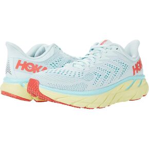 Hoka Clifton 7 Morning Mist/Hot Coral 10.5 D - Wide
