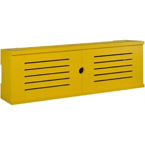 Router Shelf Wall Mount WiFi Router Storage Box, WiFi Box Hider Decorative for Home | Modern Design Wireless Router Storage Box | Wall Hanging Box Shelves for Router Organizer (C 60x21x12cm)