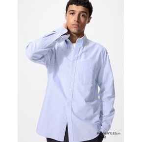 Uniqlo Oxford Slim Shirt | Striped