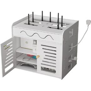 WiFi Router Storage Box Router Fences Router Storage Box Top Box Wireless WiFi Router Shelf Sort Out Shielding Storage Shelf