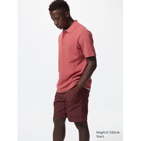 Uniqlo AIRism Cotton Pique Polo Shirt