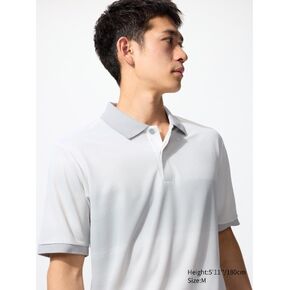 Uniqlo DRY-EX Polo Shirt | Printed | Kei Nishikori